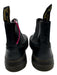 Dr Marten Shoe Size 11 AS IS Black Leather Solid Stacked Heel Chelsea Shoes Black / 11