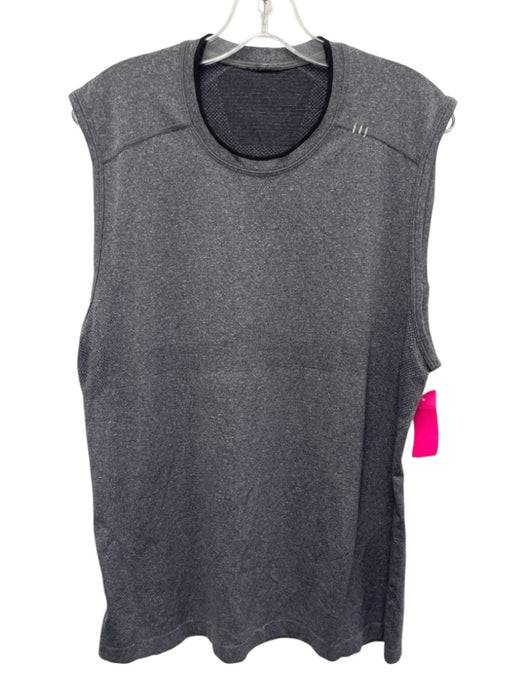 Lululemon Size L Gray Synthetic Sleeveless Men's Short Sleeve Gray / L