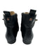 Jimmy Choo Shoe Size 38.5 Black, Gray, White Leather Snake Print Booties Black, Gray, White / 38.5