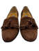 Bragano Shoe Size 12 Brown Suede Solid Men's Shoes Brown / 12