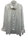 Eton Size 18.5 White Cotton Solid Button Down Men's Long Sleeve Shirt White / 18.5