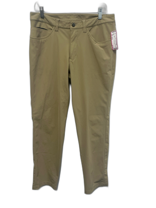 Lululemon Size Est M Beige Solid Men's Pants Beige / Est M