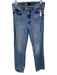 Mother Size 31 Light Wash Cotton Denim Mid Rise Faded Straight Leg Jeans Light Wash / 31