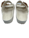 Birkenstock Shoe Size 41 White open toe Double Buckle Flat Sandals White / 41