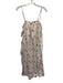 Kate Schelter x Lake Size XS White & Red Cotton Lips Sleeveless Midi Dress White & Red / XS