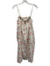Kate Schelter x Lake Size XS White & Red Cotton Lips Sleeveless Midi Dress White & Red / XS