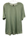 Lululemon Size XL Green Synthetic Solid Athletic Curved Hem Men's Short Sleeve Green / XL