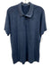 Lululemon Size Est M Blue Synthetic Heathered Athletic Polo Men's Short Sleeve Blue / Est M