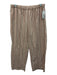 Burberry London Size L Pink & Multi Striped Long Sleeve Elastic Waist Pajamas Pink & Multi / L