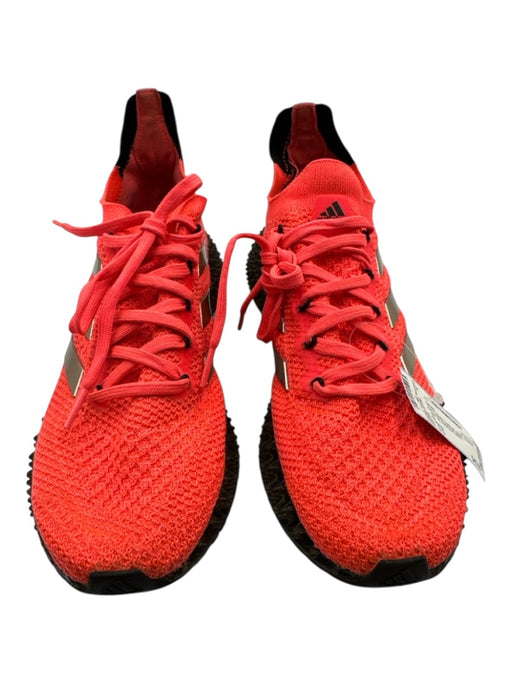 Adidas Shoe Size 9.5 Red & Black Synthetic Mesh Sneaker Men's Shoes Red & Black / 9.5