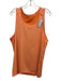Lululemon Size Est L Orange Synthetic Striped Athletic Men's Tank Top Orange / Est L