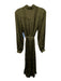 Scotch & Soda Size S Olive Green Viscose Collar Neck Button Down Dress Olive Green / S