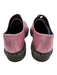 Dr. Martens Shoe Size 10 Pink & Black Leather Iridescent Pearl Lace Up Shoes Pink & Black / 10