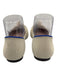 Rothy's Shoe Size 7 sliver Synthetic Twisted Knot Shimmer Flats sliver / 7