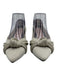 Rothy's Shoe Size 7 sliver Synthetic Twisted Knot Shimmer Flats sliver / 7