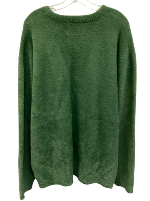 Billionaire Boys Club Size XL Green Nylon Solid Mohair Men's Sweater Green / XL