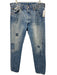 Levis Size 33 Light Wash Cotton Distressed Jean Men's Pants Light Wash / 33