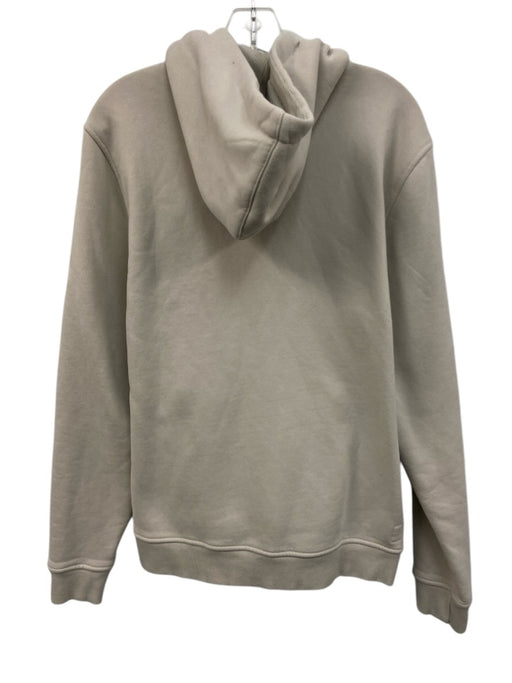 Vuori Size M Beige Cotton Solid Hoodie Men's Jacket Beige / M