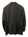 Boss Gray & White Viscose Blend Striped 2 Button Men's Suit Gray & White / 40R