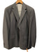 Boss Gray Wool Solid 2 Button Men's Suit Gray / 40R