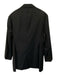 Boss Navy Blue Wool Solid 2 Button Men's Suit Navy Blue / 46L