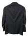 Hickey Freeman Navy Blue Wool Solid 2 Button Men's Suit Navy Blue / 40R