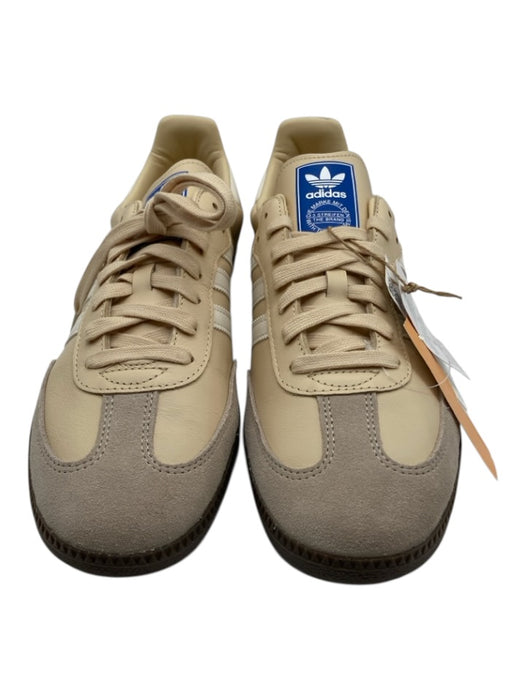 Adidas Shoe Size 13 NWT Beige & Brown Synthetic Solid Low Top Men's Shoes Beige & Brown / 13