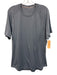 Lululemon Size Est L Gray Solid Men's Short Sleeve Gray / Est L