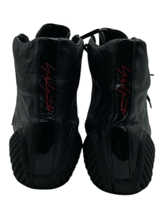 Yohji Yamamoto Shoe Size 9.5 AS IS Black Synthetic High Top Men's Shoes Black / 9.5