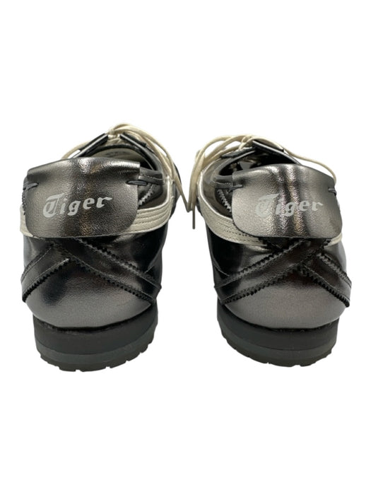 Onitsuka Tiger Shoe Size 10 AS IS Metallic Leather Solid Sneaker Men's Shoes Metallic / 10