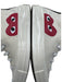 Converse x Comme Des Garcon Shoe Size 6 White, Black, Red Canvas Logo Sneakers White, Black, Red / 6