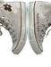 Converse x Golf Shoe Size 5.5 Cream, Brown, blue Canvas High Top Flower Sneakers Cream, Brown, blue / 5.5