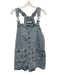 We The Free Size S Light Wash Cotton Denim Overall Straps Mini Dress Light Wash / S