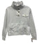 Tuckernuck Sport Size S White Cotton Blend Mock Neck Snap Pocket Jacket White / S