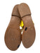 Kate Spade Shoe Size 8.5 Yellow & Brown Leather Upper Studded Thong Sandals Yellow & Brown / 8.5