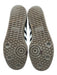 Adidas Shoe Size 7 Black & White Leather Upper Stripe Lace Up Low Top Sneakers Black & White / 7