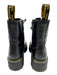 Dr Martens Shoe Size 5 Black Leather Upper Lace Up Platform Mid Calf Boots Black / 5
