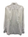 Eton Size 16 White Cotton Solid Button Up Spread Collar Men's Long Sleeve Shirt White / 16