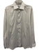 Eton Size 16 White Cotton Solid Button Up Spread Collar Men's Long Sleeve Shirt White / 16