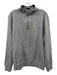 Clubhouse Collection Size M Gray Cotton Blend Solid Sweatshirt Long Sleeve Shirt Gray / M