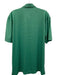 Masters Size M Green Synthetic Striped Polo Athleisure Men's Short Sleeve Green / M
