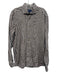 Eton Size L Blue & Brown Linen Blend Plaid Button Up Men's Long Sleeve Shirt Blue & Brown / L