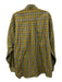 Burberry London Size L Blue, Green & White Cotton Plaid Men's Long Sleeve Shirt Blue, Green & White / L