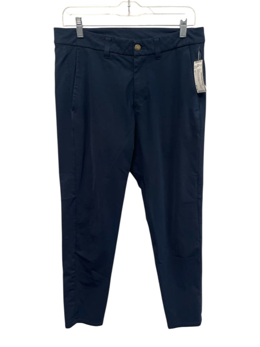 Lululemon Size 31 Dark Blue Synthetic Solid Athletic Khakis Men's Pants Dark Blue / 31