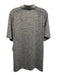 Lululemon Size Est XL Gray Synthetic Heathered Polo Athleisure Short Sleeve Gray / Est XL