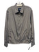 Vilebrequin Size M Gray Synthetic Solid Athletic Button up Long Sleeve Shirt Gray / M