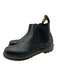 Dr. Martens Shoe Size 7 Black Leather Upper Elastic Side Side Zip Chelsea Boots Black / 7