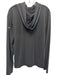 Alo Size M Black Synthetic Solid Athletic Hoodie Men's Long Sleeve Shirt Black / M
