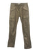 Michael Kors Collection Size 4 Khaki Beige Cotton & Metal Zip Fly Cargo Pants Khaki Beige / 4