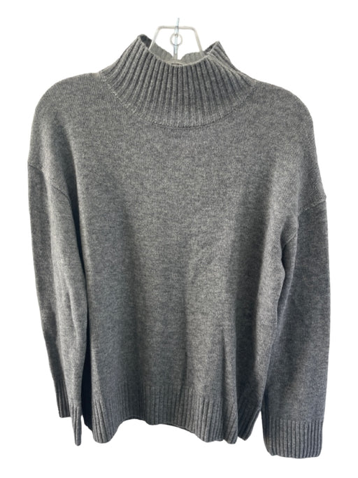 Rails Size XS Gray Wool & Cashmere Mock Neck Sweater Gray / XS
